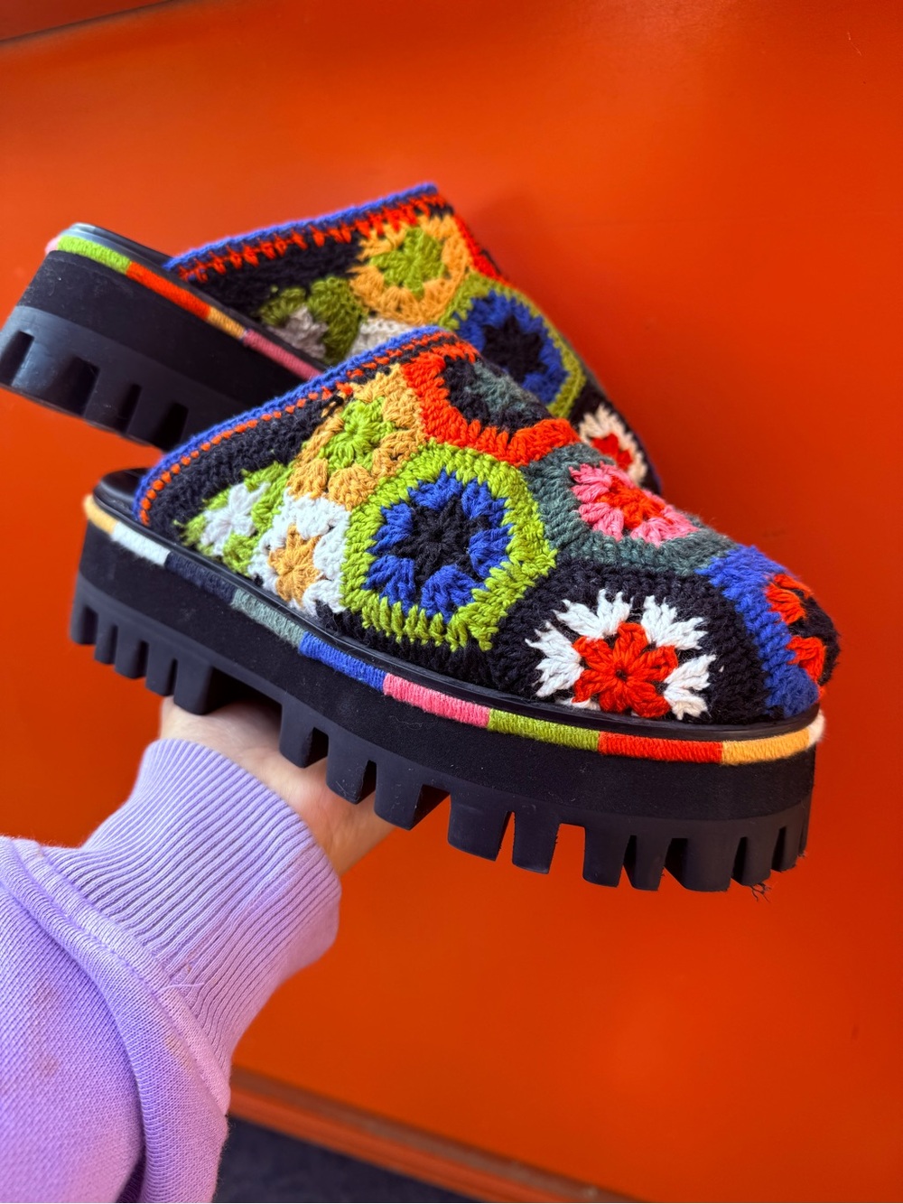 FARM RIO Crochet Platform Clog - Picture 2 of 6